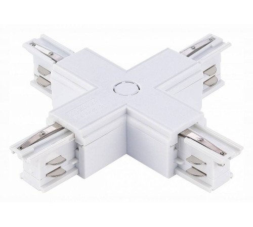 Токопровод X-образный центральный ST-Luce Трехфазная трековая система ST030.509.17