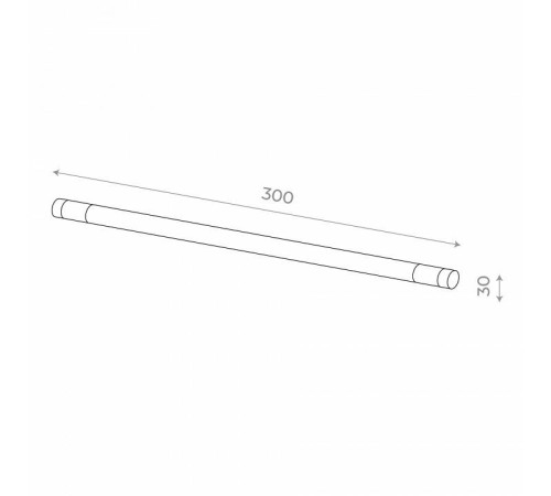 Штанга ST-Luce Techno ST1653.409.00