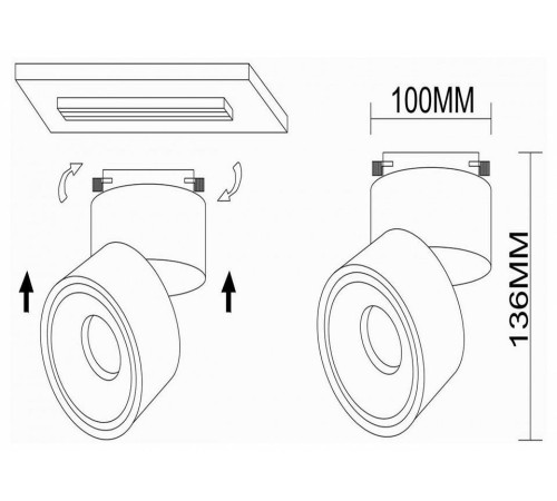 Светильник на штанге ST-Luce ST652 ST652.436.12
