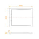 Душевой поддон RGW Stone Tray STL MW 800x1000 мм белый мрамор 52212810-15