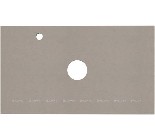 Столешница Aquanet Flat 80 с отверстием слева бежевая 00345780