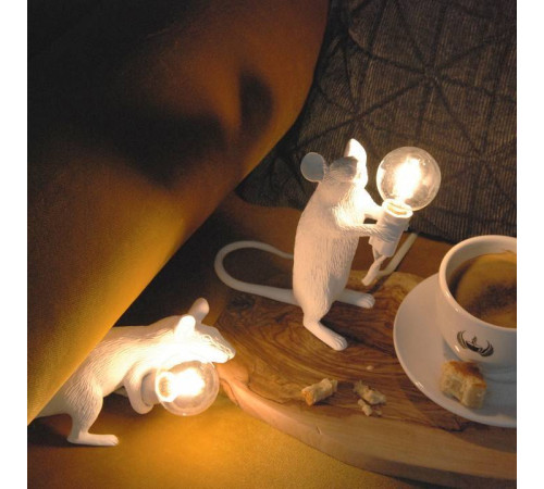 Лампа светодиодная Seletti Mouse Lamp E14 1Вт K 15220L