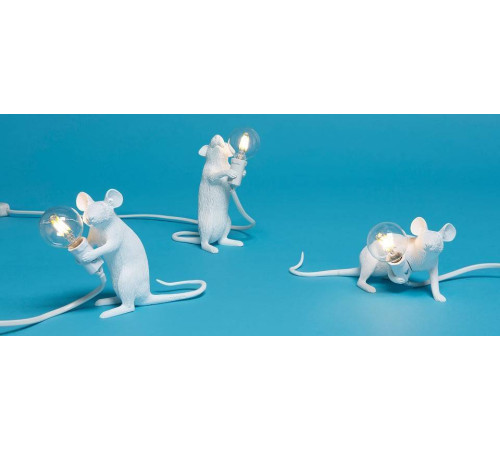 Лампа светодиодная Seletti Mouse Lamp E14 1Вт K 15220L