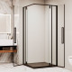 Душевой уголок RGW SV-33B 800x800 мм черный прозрачное стекло 06323388-14