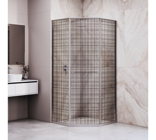 Душевой уголок трапециевидный RGW SV-82 R 800 x 800 мм 33328288-241R