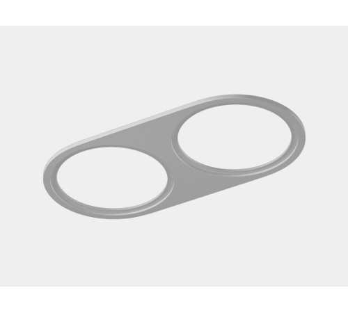 Рамка на 2 светильника SWG PRO COMBO COMBO-1R2-WH