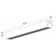 Накладной светильник SWG SLIM DL-SLIM-DFBL-12-CCT