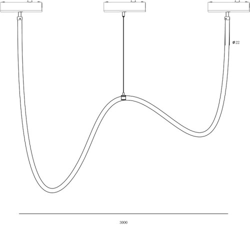 Подвесной светильник SWG PRO SLIM SL-SLIM-360WH-42-CCT