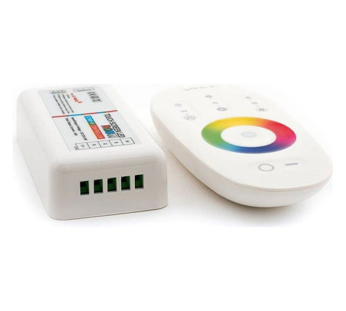Контроллер-регулятор цвета RGBW с пультом ДУ SWG RF RGB RF-RGBW-S-24A