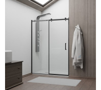 Душевая дверь RGW Tornado TO-14B 1400 мм черный 02071414-14