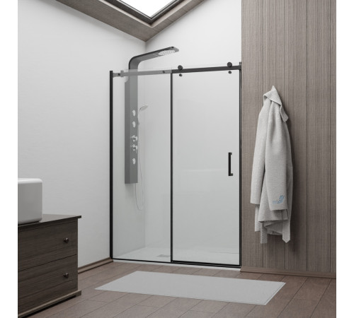 Душевая дверь RGW Tornado TO-14B 1400 мм черный 02071414-14