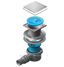 Трап точечный Pestan Drops 1 Mask хром 150х150 мм 13000072