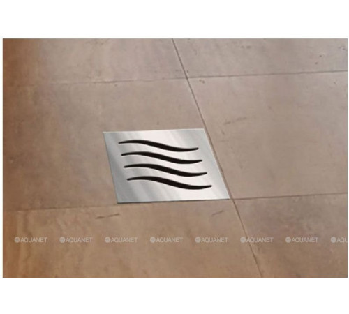 Трап точечный Pestan Tide 1 хром 150х150 мм 13000001