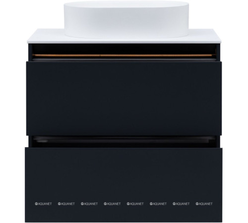 Тумба Allen Brau Activity 80 см антрацит матовый черный браш 1.34004.AM