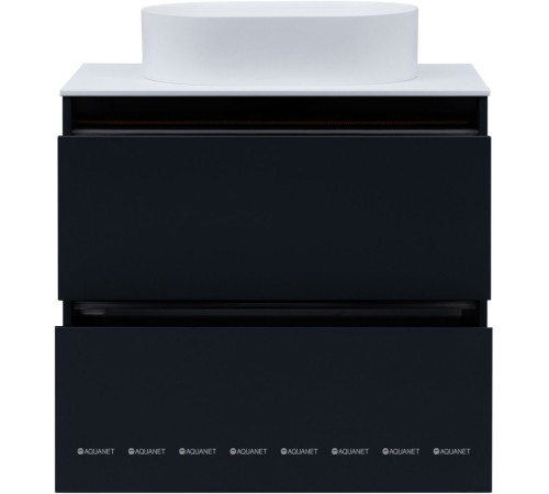 Тумба Allen Brau Activity 80 см антрацит матовый черный браш 1.34004.AM