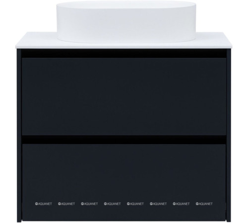 Тумба Allen Brau Activity 80 см антрацит матовый черный браш 1.34004.AM