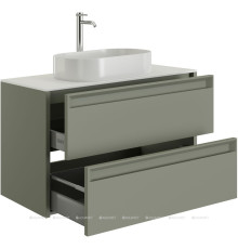 Тумба под раковину Allen Brau FANTASY 2.0 80 см цементно-серый матовый 1.11001.CGM