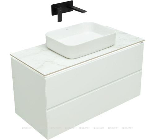 Тумба под раковину Allen Brau INFINITY 100 см белый матовый 1.21003.WM