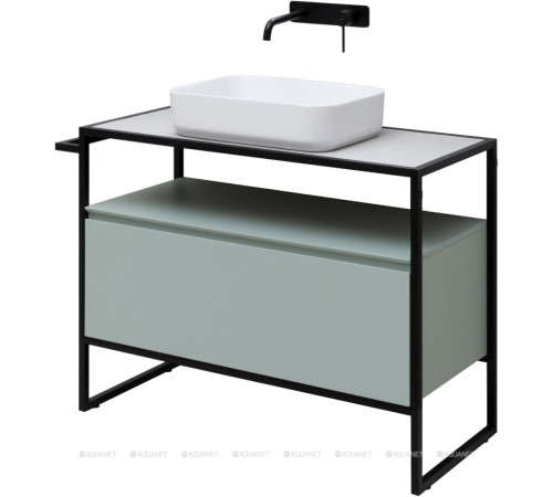 Тумба Allen Brau PRIORITY 100 папирус белый матовый 1.31003.PWM