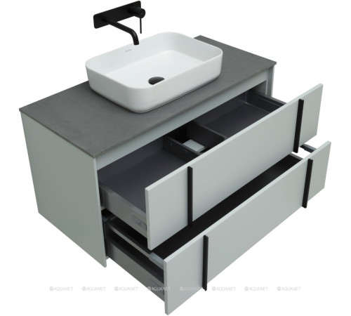 Тумба Allen Brau REALITY 101 см papyrus white matt 1.32007.PWM