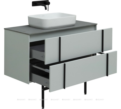 Тумба Allen Brau REALITY 101 см papyrus white matt 1.32007.PWM