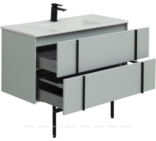 Тумба Allen Brau REALITY 101 см papyrus white matt 1.32007.PWM