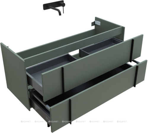 Тумба под раковину Allen Brau REALITY 121 серый цемент матовый 1.32008.CGM