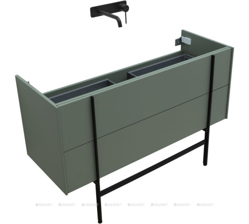 Тумба под раковину Allen Brau REALITY 121 серый цемент матовый 1.32008.CGM