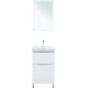 Тумба под раковину Aquanet Алвита New 50 напольная 2 ящика белый матовый 00344131