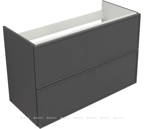 Тумба под раковину Aquanet Art 100 ясень графит 00329614