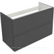 Тумба под раковину Aquanet Art 100 ясень графит 00329614