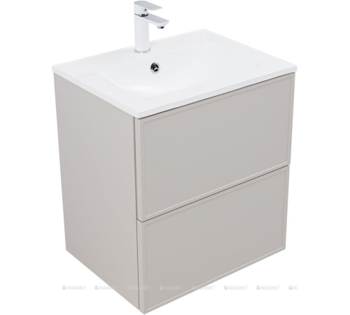 Тумба под раковину Aquanet Art 60 бежевый 00343966