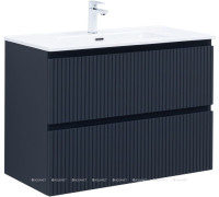 Тумба под раковину Aquanet Джейн 90 (Flat) маренго 00335430