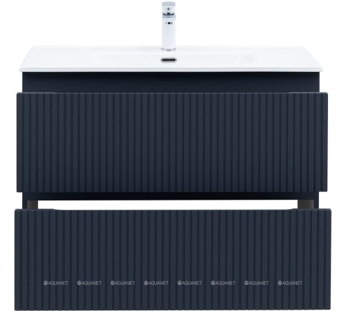 Тумба под раковину Aquanet Джейн 90 (Flat) маренго 00335430