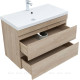 Тумба под раковину Aquanet Нота New 90 дуб светлый 00334199
