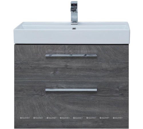 Тумба под раковину Aquanet Nova 75 2 ящика дуб рошелье 00242260