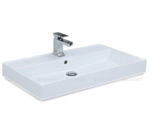 Тумба под раковину Aquanet Nova 75 2 ящика дуб рошелье 00242260