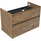 Тумба под раковину Aquanet Nova Lite 2.0 90 R 2 ящика дуб рустикальный 00346317