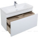 Тумба под раковину Aquanet София 105 белый глянец 00199870