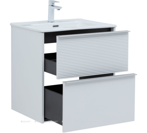 Тумба под раковину Aquanet Вита 60 белый матовый 00330473