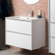 Тумба под раковину Aquanet Вита 80 белый матовый 00330475