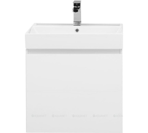 Тумба под раковину Aquanet Йорк 60 напольная белый глянец 00202094