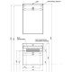 Тумба под раковину Aquanet Йорк 60 напольная белый глянец 00202094