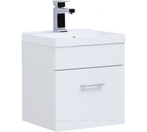 Тумба с раковиной Aquanet Нота 40 белый 00287704