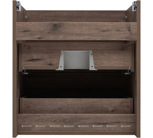 Тумба с раковиной Aquanet Нота New 58 дуб веллингтон табак 00335875