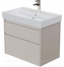 Тумба с раковиной Aquanet Nova Lite 2.0 75 2 ящика бежевый 00348192