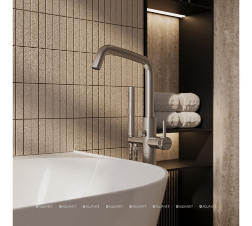 Смеситель напольный Allen Brau Priority высота 1037 мм Easy box никель 5.31008-BN