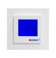 Терморегулятор программируемый Energy TK08 NEW сенсорный с ЖК-дисплеем TK08 NEW
