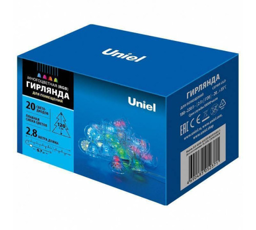 Гирлянда с насадками Uniel ULD 7919