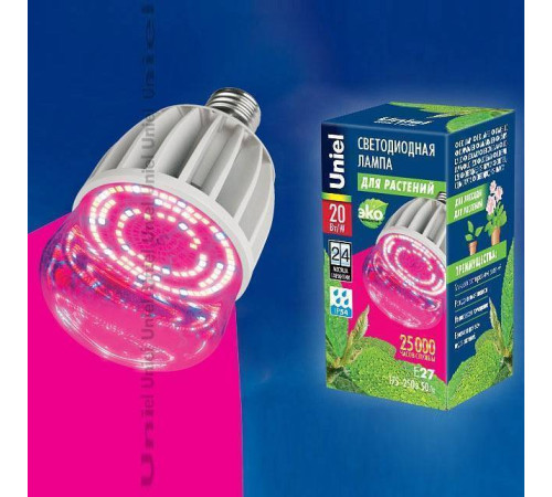 Лампа светодиодная Uniel LED-M80 E27 20Вт K 11098